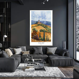Tuscany Landscape Poster PosterGoat