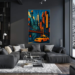 Iconic New York City Poster