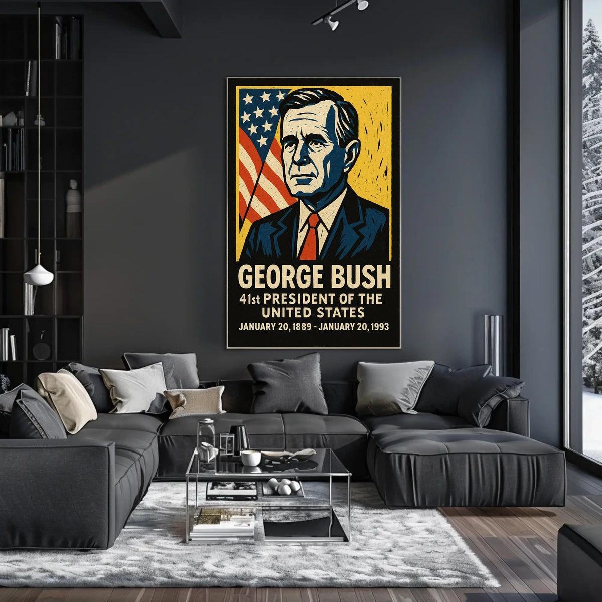 George Bush 41st President Poster