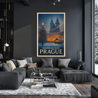 Bohemian Noël In Prague Poster