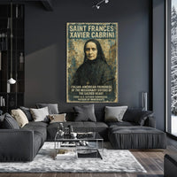 Saint Frances Xavier Cabrini Poster