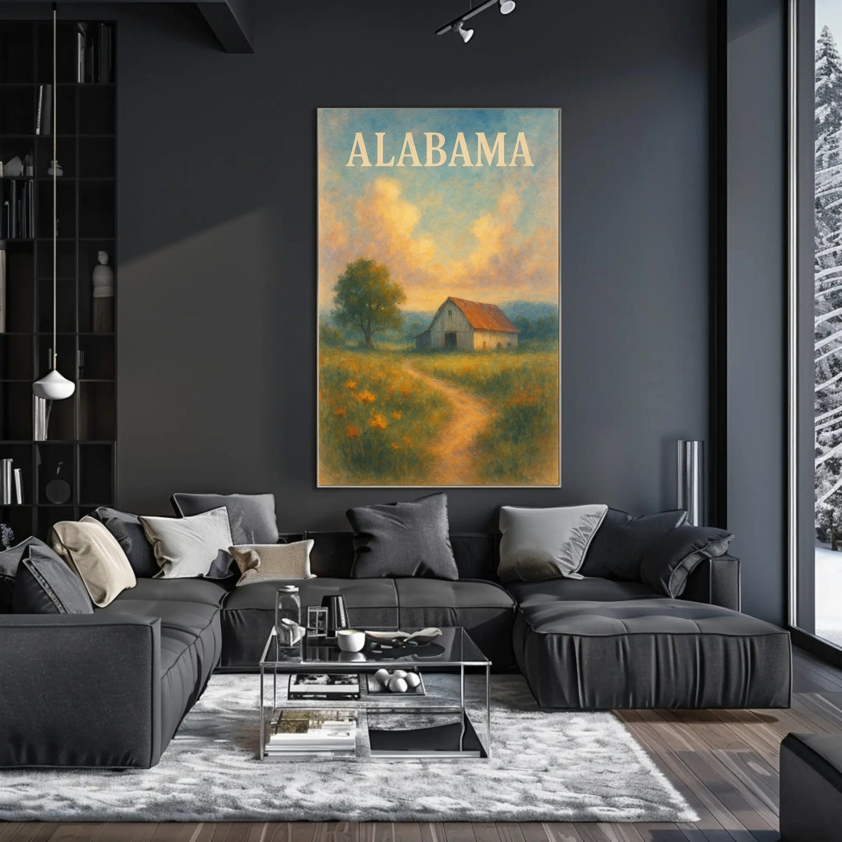 Alabama Landscape Poster