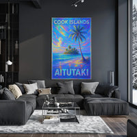 Aitutaki Cook Islands Paradise Poster