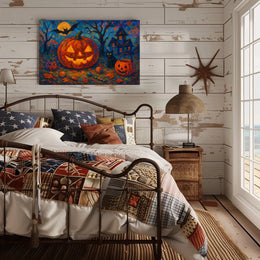 Halloween Night Fantasy Gothic Poster