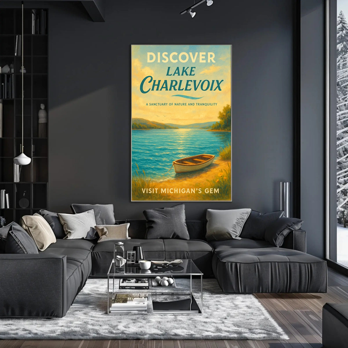 Discover Lake Charlevoix Poster