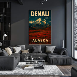 Denali Alaskas Majestic Peak Poster
