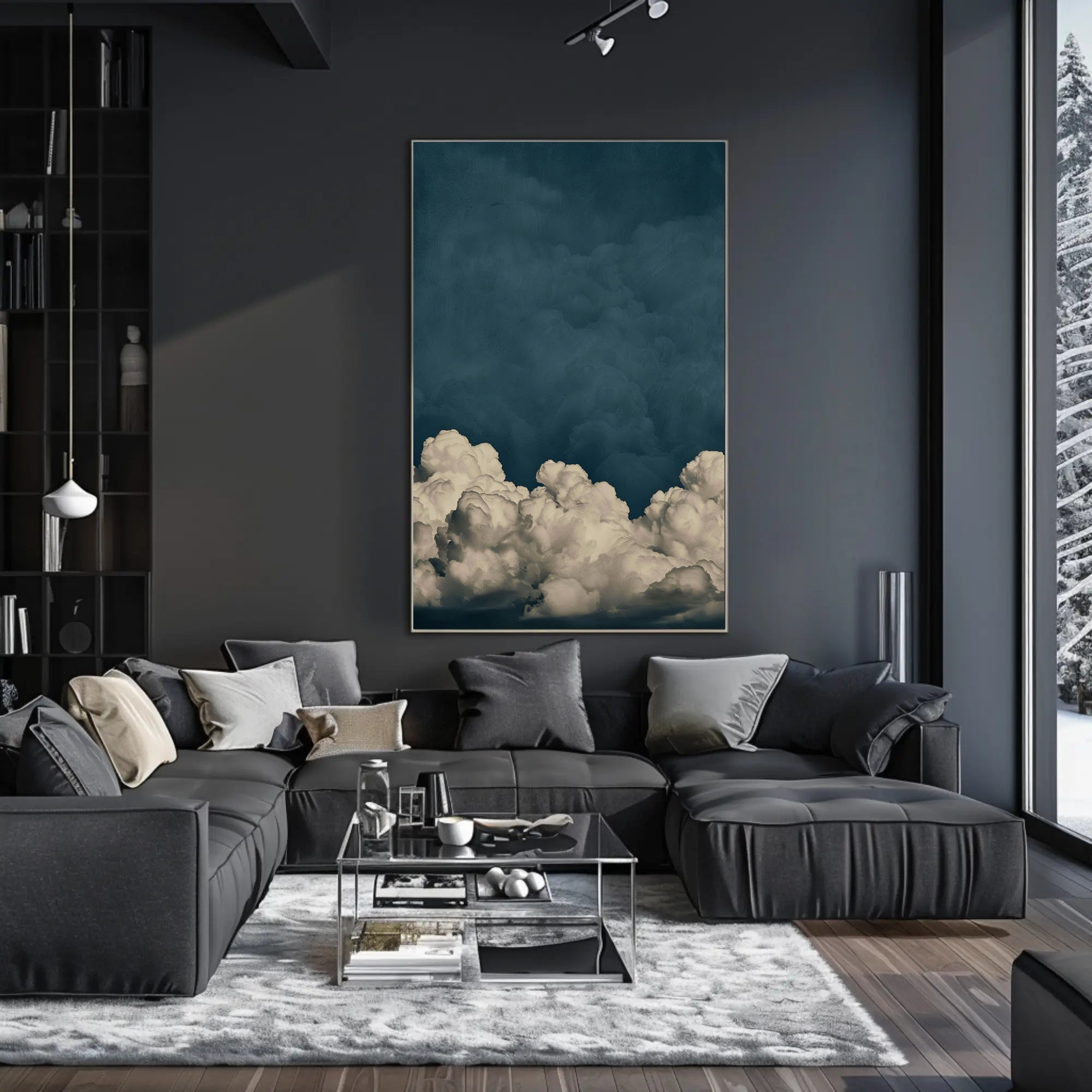 Serene Clouds Poster