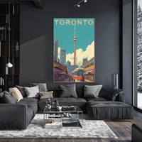 Toronto Cityscape Poster
