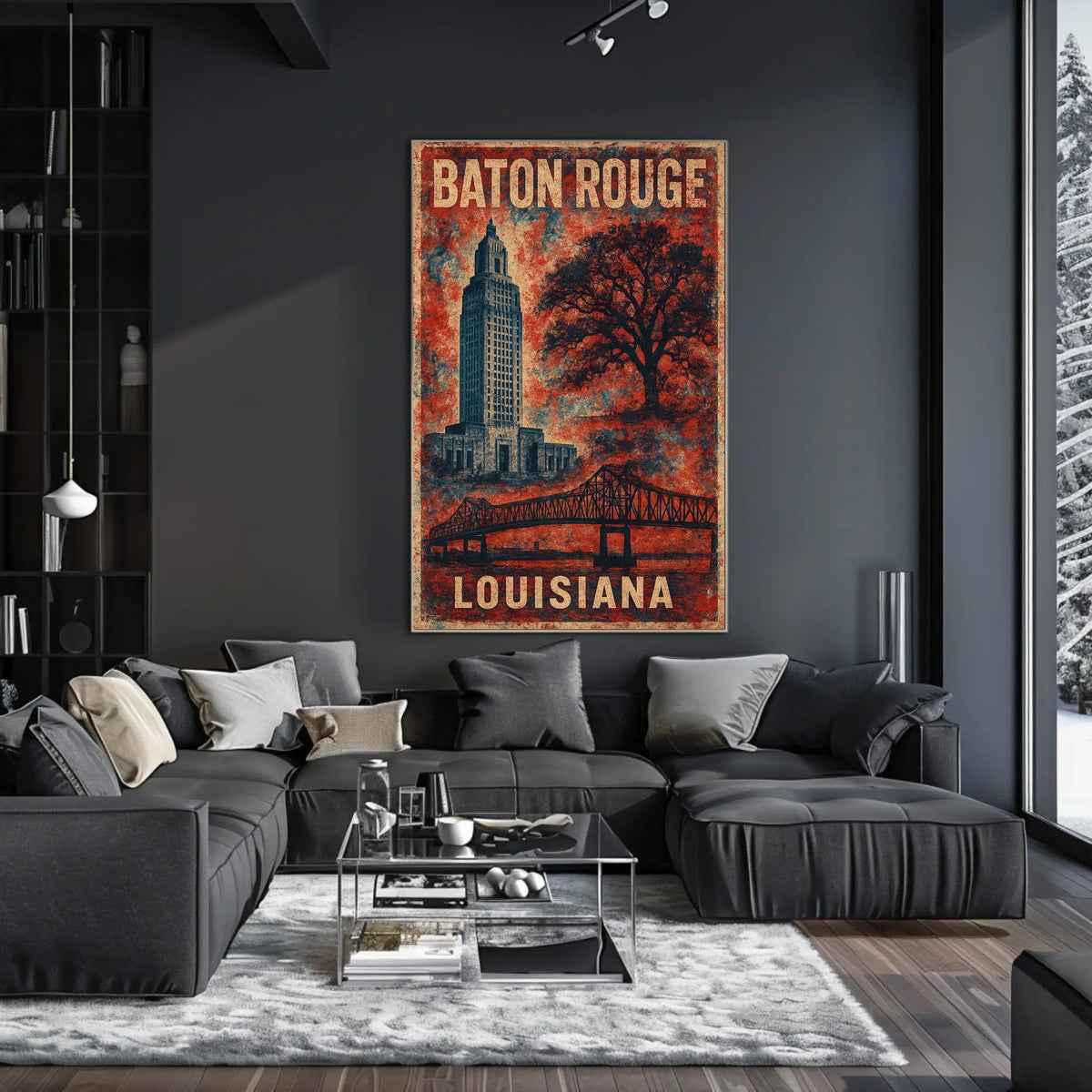 Baton Rouge, Louisiana Poster