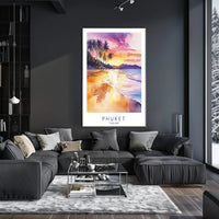 Sunset in Phuket Poster PosterGoat