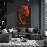 Deep-Sea Monster Fantasy or Mythology Poster PosterGoat