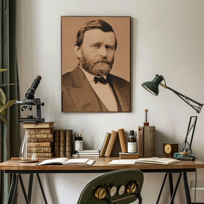 Ulysses S. Grant 18th President Sepia Photo