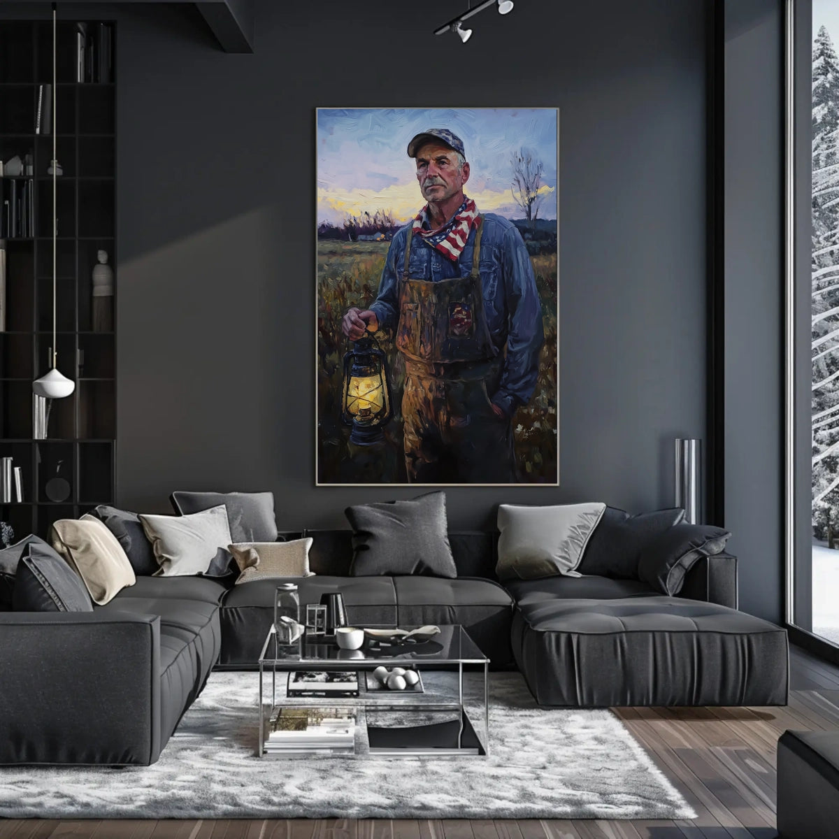 proud farmer Poster