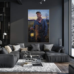 proud farmer Poster
