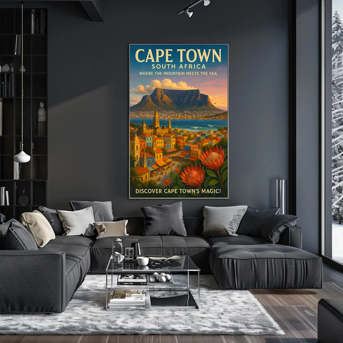 Discover Cape Towns Magic Poster