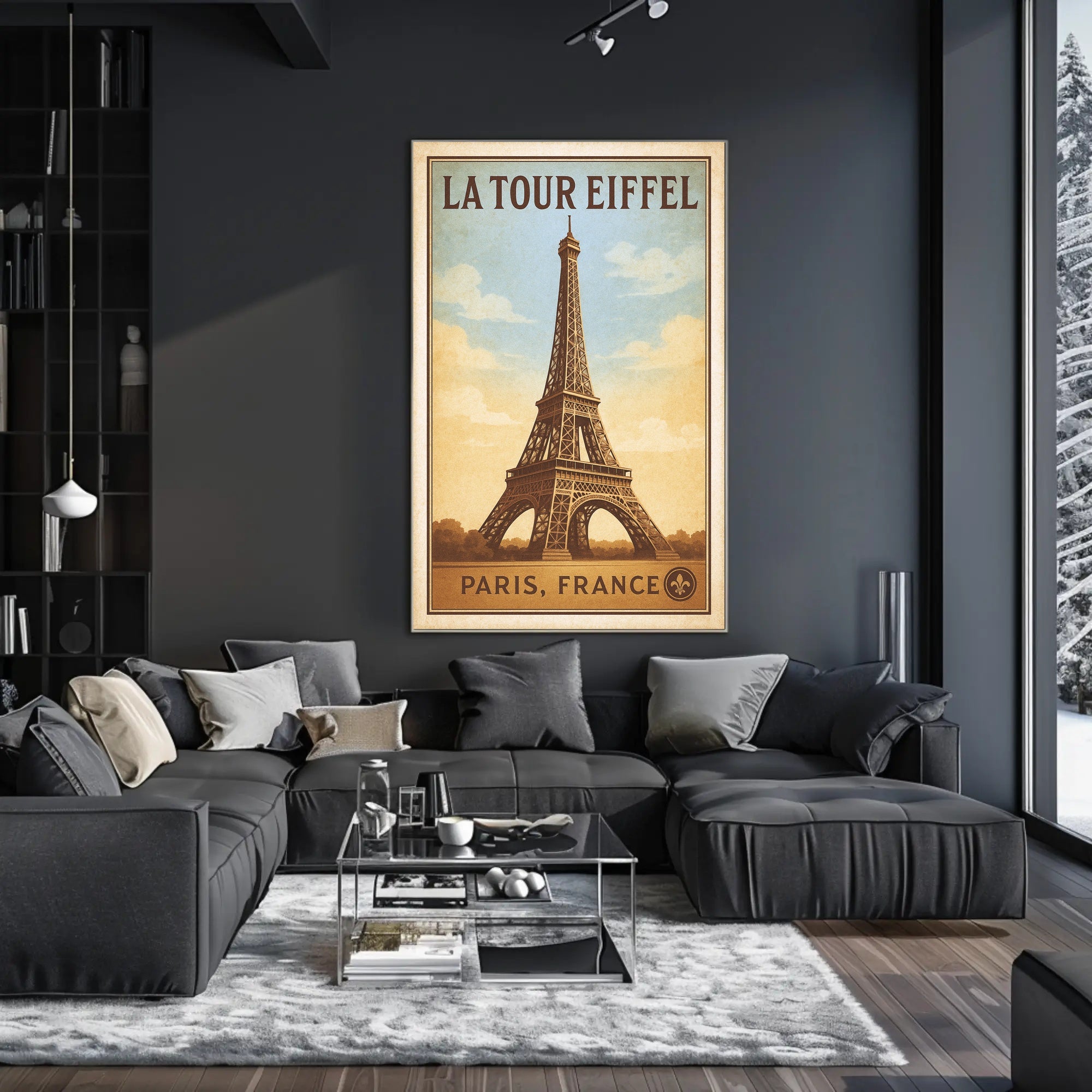 La Tour Eiffel Poster PosterGoat