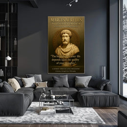 Marcus Aurelius Philosopher Emperor Poster
