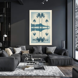 Honolulu Oahu, Hawaii Poster