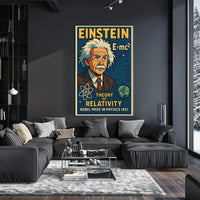 Albert Einstein Nobel Prize In Physics Poster