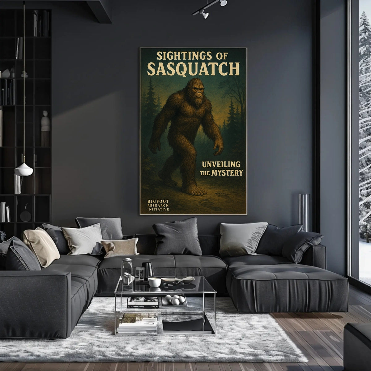 Sightings Of Sasquatch Poster