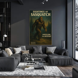 Sightings Of Sasquatch Poster