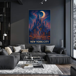 New York City A Dreamy Metropolis Poster