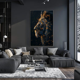 Celestial Lion Poster