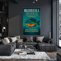 Meet the Colorful Bluegill Champion Poster