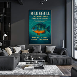 Meet the Colorful Bluegill Champion Poster