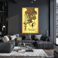 Magic and Mystery Vintage Artistic Cultural Heritage Poster