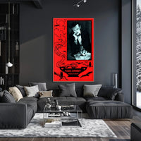 Vintage Magician Poster with Mystical Elements - Pop Culture Poster