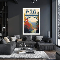 Cuyahoga Valley National Park Travel Poster