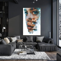 Mysterious Cloaked Figure Fantasy Art Poster Print PosterGoat