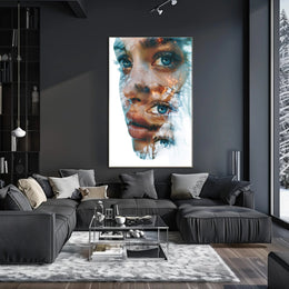 Mysterious Cloaked Figure Fantasy Art Poster Print PosterGoat