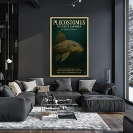 Plecostomus Natures Cleaner Poster