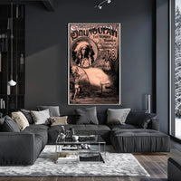 Mystical Native American Magic Show Cultural Heritage Poster