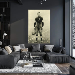 Vintage Football Legend Poster