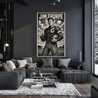 Jim Thorpe Legendary Athlete Poster