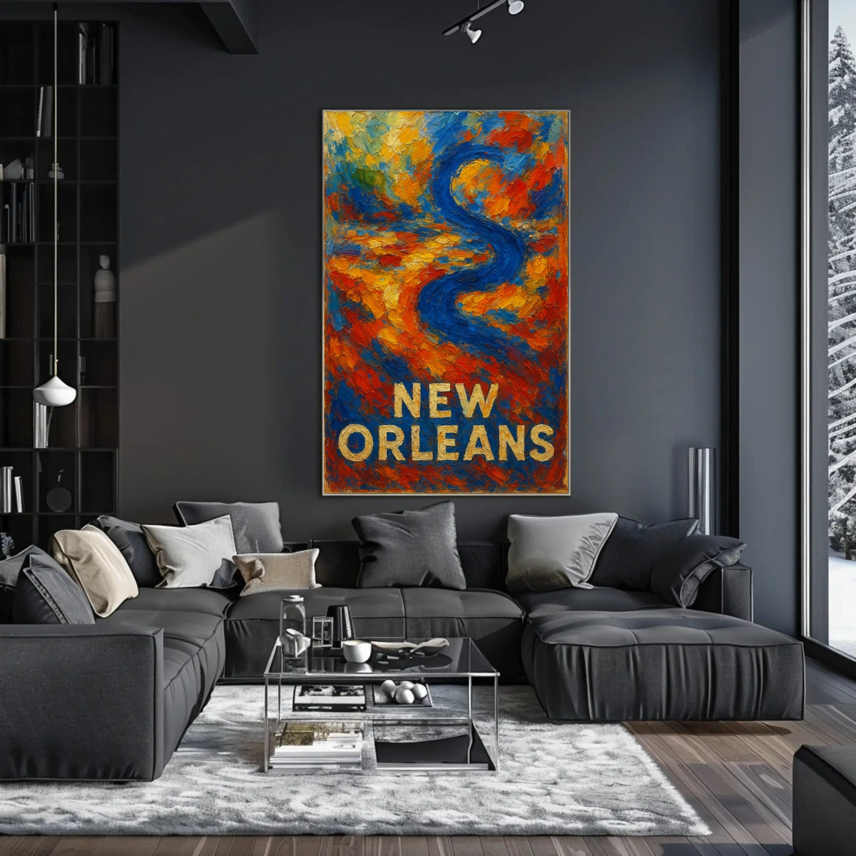 Vibrant New Orleans Poster