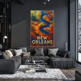 Vibrant New Orleans Poster