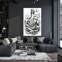 Ship In A Bottle Adventure Poster Home Decor Art Print PosterGoat