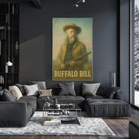 "Buffalo Bill Western Attire Cultural or Heritage Poster"