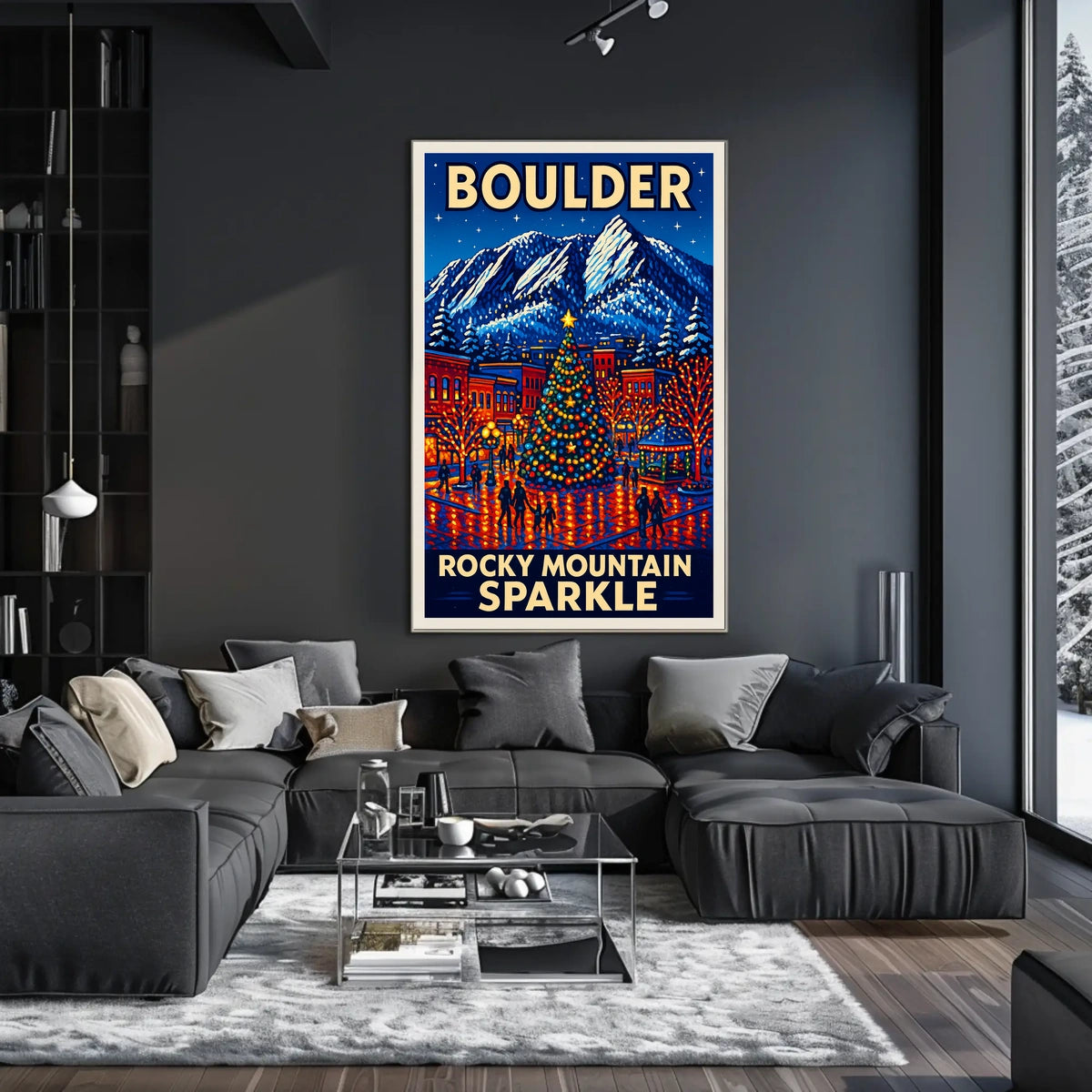 Boulder Holiday Celebration Poster