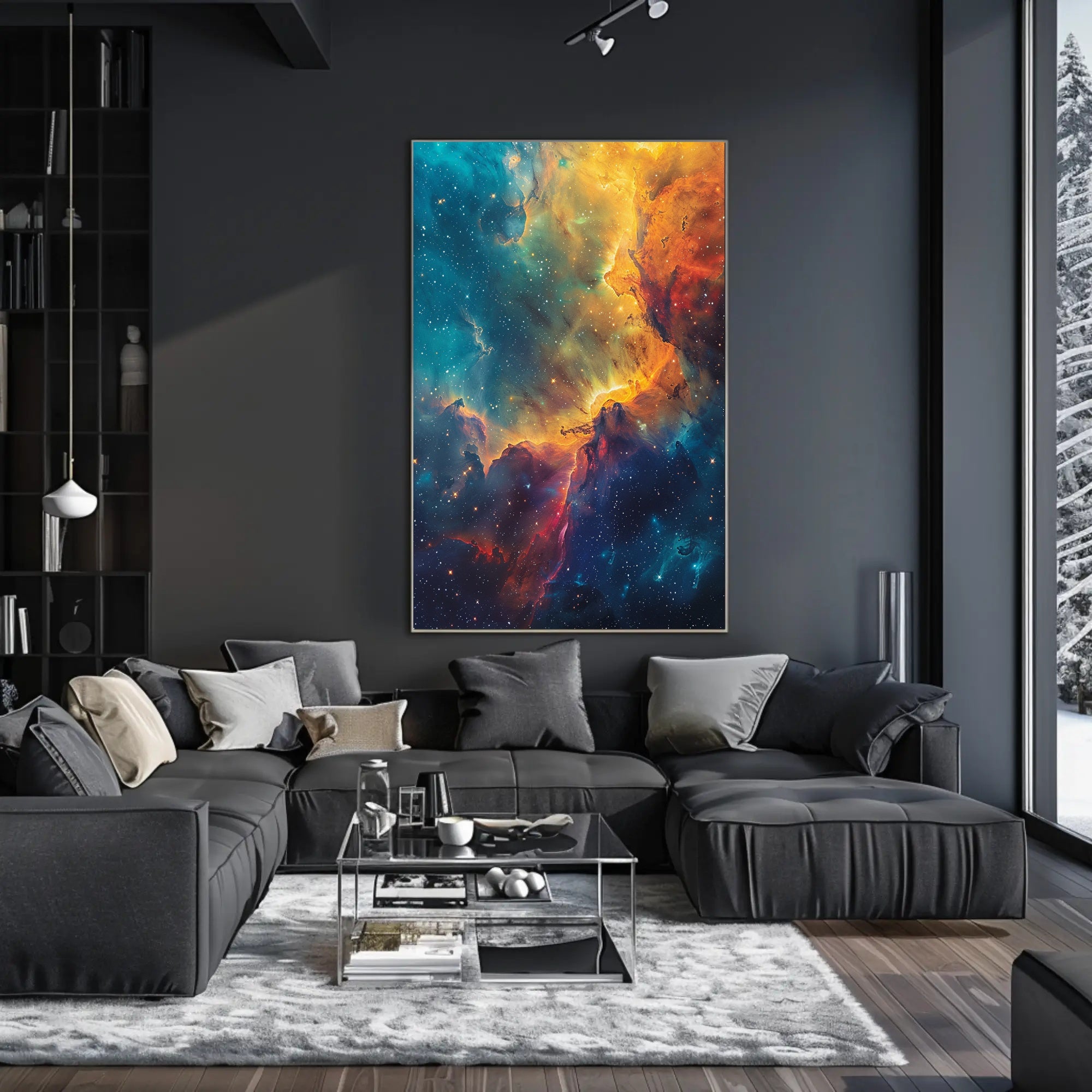 Cosmic Nebula Poster: Space or Astronomy Poster PosterGoat