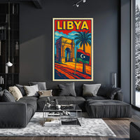 Libya Travel Poster
