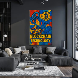 Blockchain Technology Poster