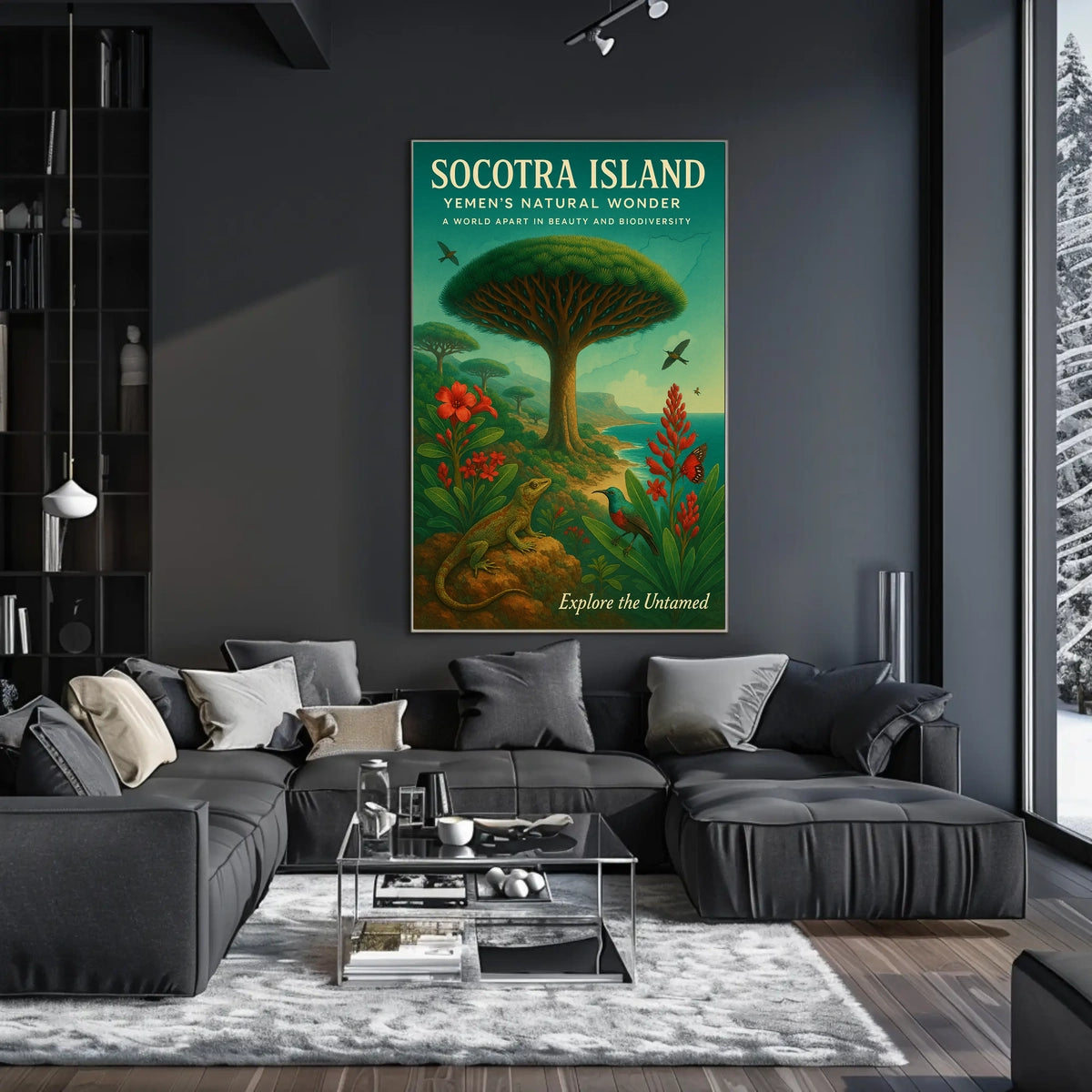 Socotra Island Yemens Natural Wonder Poster