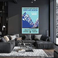 Jenny Lake Museum Grand Teton National Poster