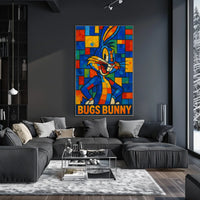 Bugs Bunny in Vibrant Colors Poster