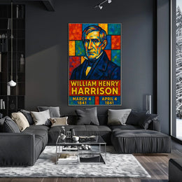 William Henry Harrison 9th President Poster